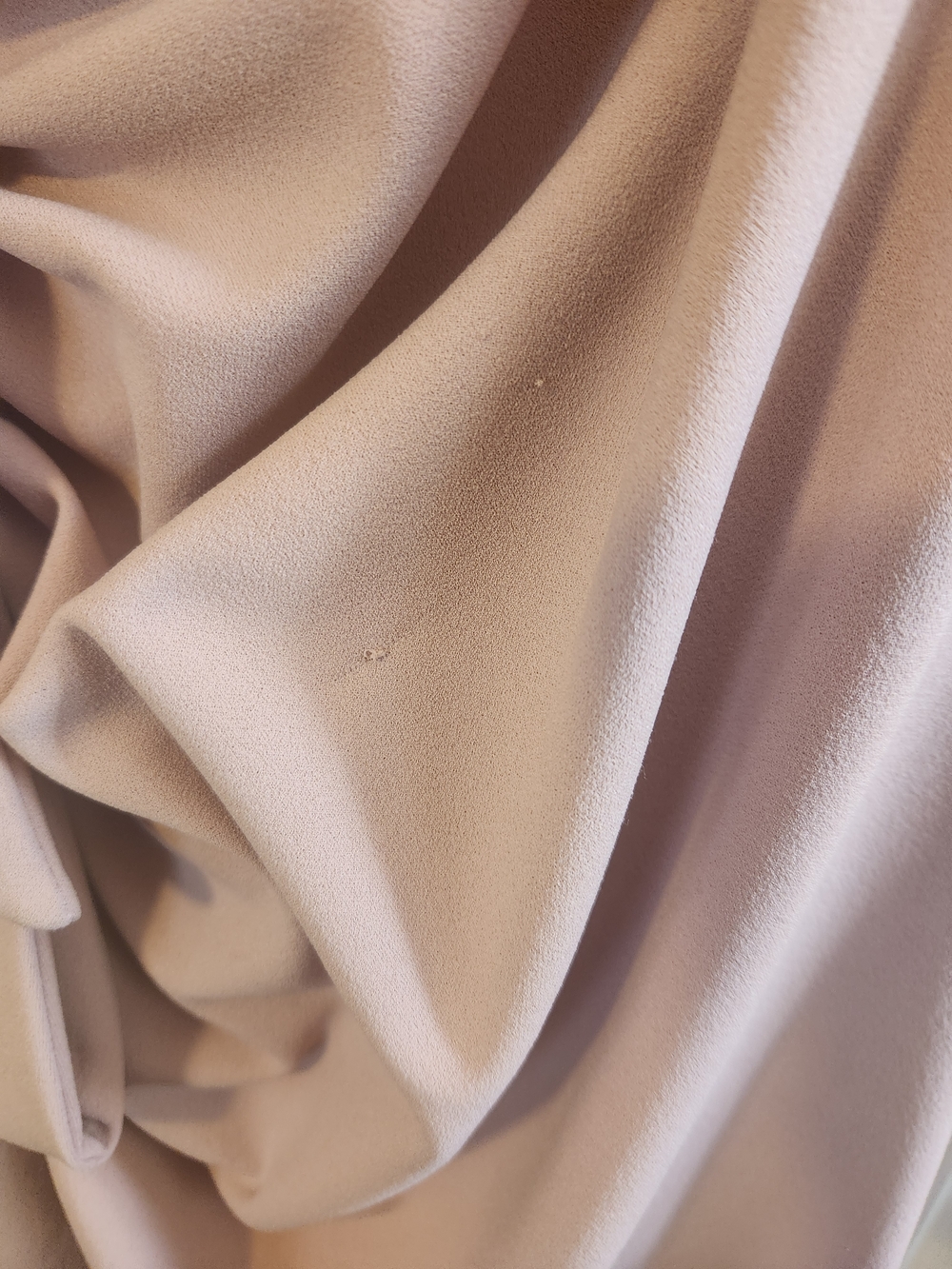 Xscape Blush Pink Evening Dress Fabric Detail